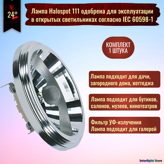 Sylvania SA111 FL 100w 12v 24° G53