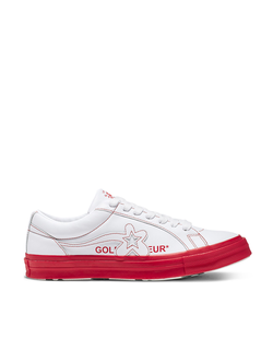 Кеды Converse X Golf Le Fleur Colorblock One Star розовые низкие