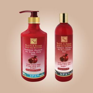 Укрепляющий шампунь для волос с гранатовым экстрактом Health & Beauty (400мл и 780мл) (модификация 1)