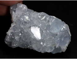 Целестин голубой, друза кристаллов, Мадагаскар (51*32*26 мм, 63 г) №36262