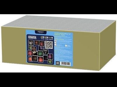 Батарея салютов СПАРТА БСП0226010 PIROFF | Neva-Salut.com