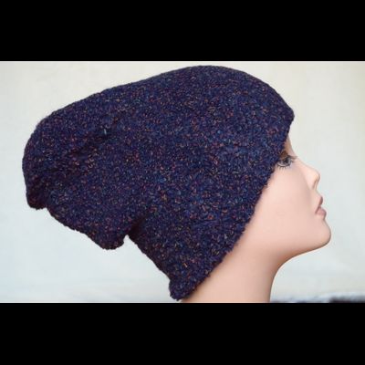 Модная шапка женская Vizio Италия 5815 синяя