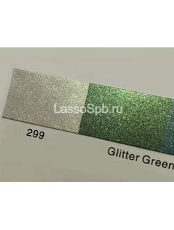 Перламутр пигмент интерферентный мика "Зеленый Блеск" 10-100 мкм