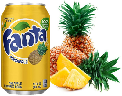 Газированный напиток Fanta Ананас 355мл
