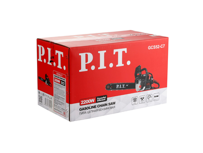 Пила цепная бензиновая P.I.T. GCS52-C7