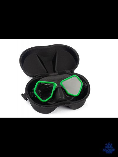 Маска для дайвинга Scuba Brothers TRITON BLACK/GREEN