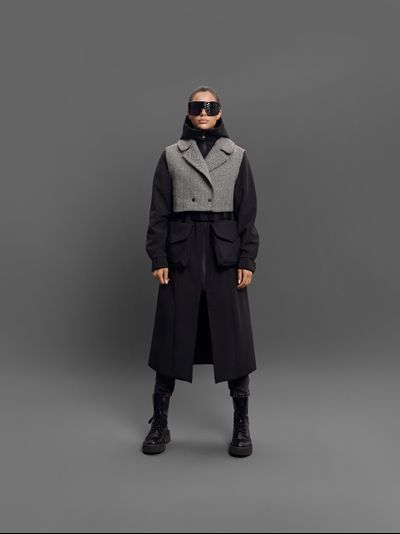 Плащ B-Color-UP-Tree Черный