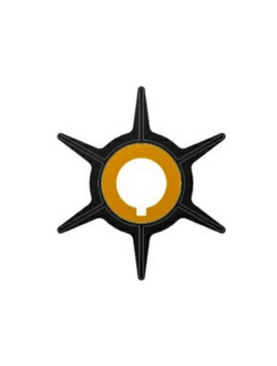 Импеллер помпы охлаждения двигателя Ancor 5363 Ø51.6x18.8мм 6 лопастей из черного неопрена