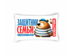 Подушка горизонтальная на 23 февраля №63