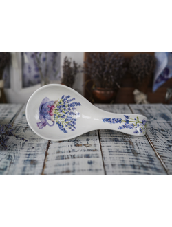 ПОДСТАВКА ПОД ЛОЖКУ "ПРОВАНС ЛАВАНДА" 23*10,5*3 СМ