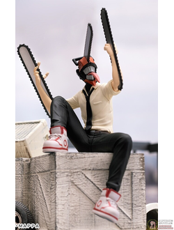 Фигурка Человек-бензопила (Chainsaw Man Premium Chokonose Figure)