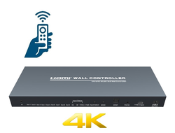 DE/VT-VW33 Контроллер видеостены 4К 3x3 (9 выходов для мониторов 4К) с входом HDMI/DP/Type-C и поворотом на 180 градусов