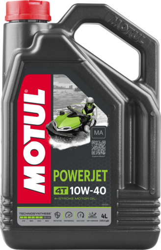 Масло моторное для 4-x тактных двигателей Motul 10W40 POWERJET 4T SJ - 4 Л (105874)