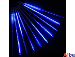 Сосульки светодиодные 10 шт по 50 см, 10 м IP65 Белый