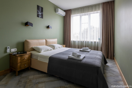 Апартаменты ЛЮКС с 2 спальнями и террасой