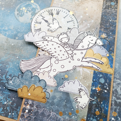 ФП штамп "На единороге" 2