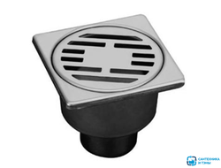 Трап для душевой  VIEIR из нерж.стали 150*150 прямой выпуск в Тамбове