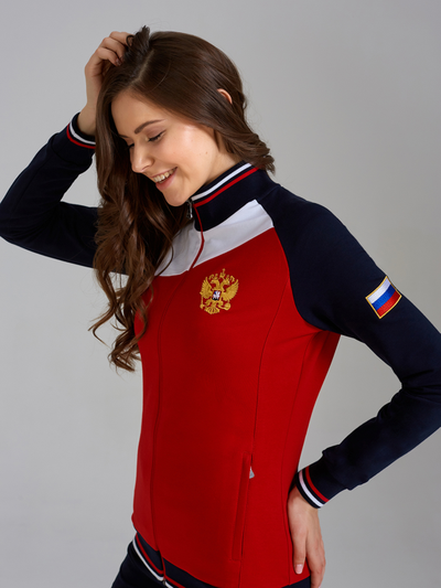 Спортивные костюмы 11SK-1309, с символикой России, для команд