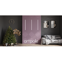 Гипсовая панель VECTOR + LED артикул M-0055