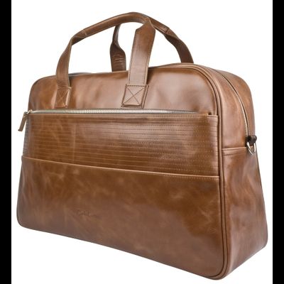 Кожаная дорожная сумка Frentano Premium brown (арт. 
4041-52)