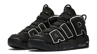 Nike Air More Uptempo 96 Полностью черные