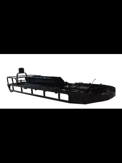 Рама длинная к снегоходу Буран в сборе с подножками 250101480-02