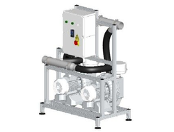 Maxi-Jet 2S х 2 - аспирационная система на 30 установок, до 45 м, алюминиевая рама, контрольная панель, инвертор | Cattani (Италия)