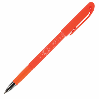 Ручка стираемая гелевая BRUNO VISCONTI "Космос", СИНЯЯ, узел 0,5 мм, линия письма 0,3 мм, 20-0232, 24 шт.