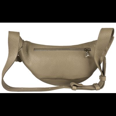 Кожаная поясная сумка Vicenne cappuccino (арт. 7013-04)