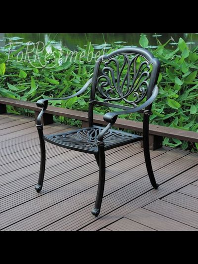 Садовое кресло из литого алюминия ASTRA