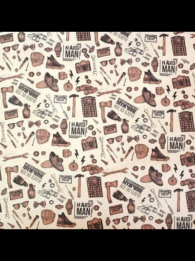 Бумага Упаковочная (пленка 1*0,7 м) 50 х70 см, МИКС