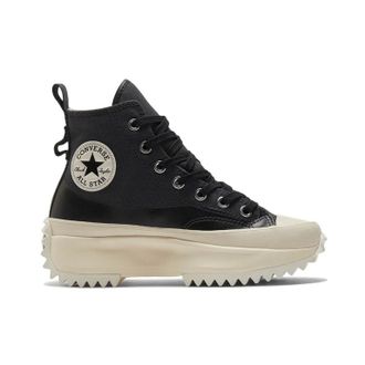 Кеды Converse Run Star Hike бежевые с черным