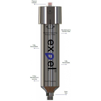 Фильтр частиц воды и масла EXPEL Water, Oil and Particulate Filter