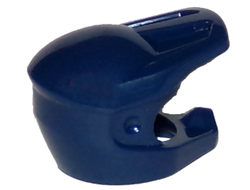 Minifigure, Headgear Helmet Dirt Bike, Dark Blue (35458 / 6207255)