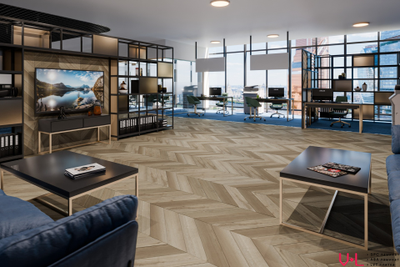 SPC ламинат Damy Floor Chevron Saint-Germain / Сен-Жермен DF05-Ch