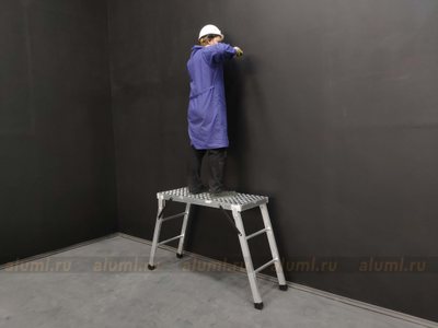 Подмость раскладная алюминиевая ПРА-0,9
