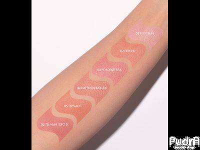 LUXVISAGE Румяна шелковистые SILK DREAM тон 01 розовый