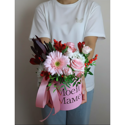 Цветочная композиция для мамы № 608