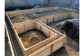 Строительство фундамента