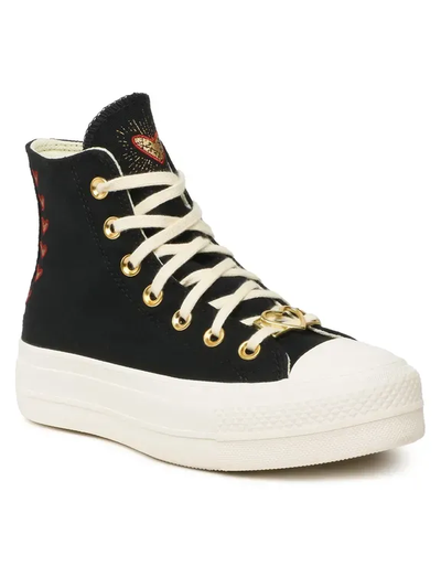 Converse hearts best sale