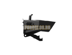 Передний силовой бампер серии Трофи на Chevrolet NIVA 2009-2020 (02.006.03)