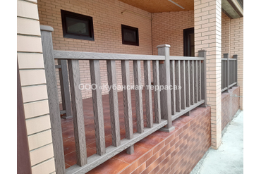 Ограждения ДПК темно-коричневый