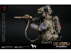 Боец DEVGRU со служебной собакой - Коллекционная фигурка 1/6 DEVGRU K9-handler in Afghanistan (DAM 78040) - DAMToys