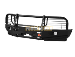 Передний силовой бампер серии Трофи на Mitsubishi L200 IV 2006-2014 (02.120.13)