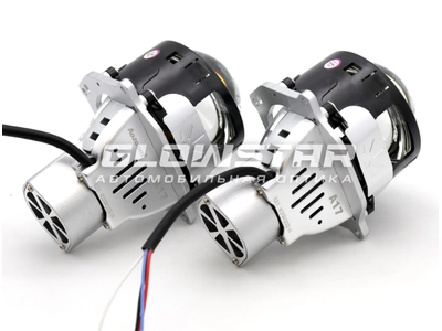 Билед модули Aozoom A17 Orion 3.0 дюйма, 2 чипа, 5500K, 12V, 58W/65W, крепление 3R (комплект, 2шт)