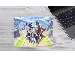Коврик для мыши Genshin Impact, Геншин Импакт №6