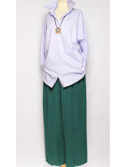 РУБАШКА "КЛАССИКА без Кармана" лаванда р.50-60