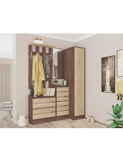 Прихожая модульная "Ямайка" (Вариант 4) 1.7м