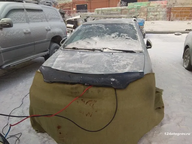 Отогрев авто