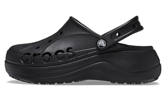 Crocs Baya Platform Clog Черные